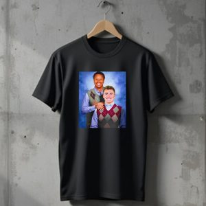 Bo Nix Courtland Sutton Step Brothers Style Denver Broncos Player Duo T-Shirt