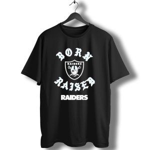 Born Raised Raiders Las Vegas Raiders T-Shirt