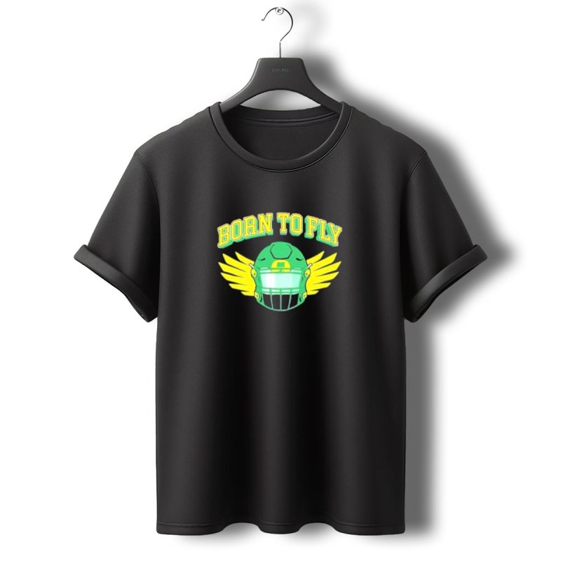 Born To Fly Helmet Wings Philadelphia Eagles T Shirt T Shirt 0 1