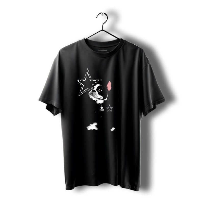 Boston Terrier I Love Mom Dallas Cowboys Star T Shirt 1 T Shirt 1 1