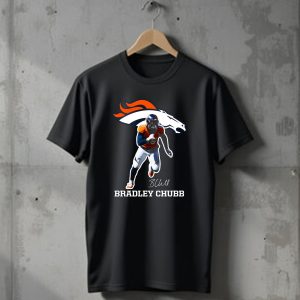 Bradley Chubb Denver Broncos Player Signature T-Shirt
