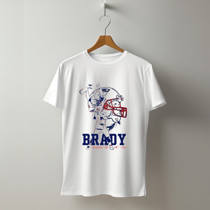 Brady Greatest Of All Time Patriots T Shirt T Shirt 1
