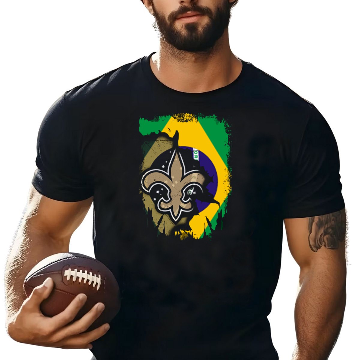 Brazilian-Flag-With-New-Orleans-Saints-Fleur-De-Lis-Emblem-T-Shirt-1_t-shirt-4_5