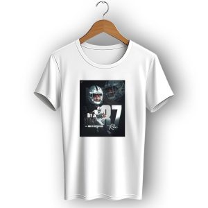 Brock Bowers 87 Rookie Te Reception Record Rec Signature Raiders T-Shirt