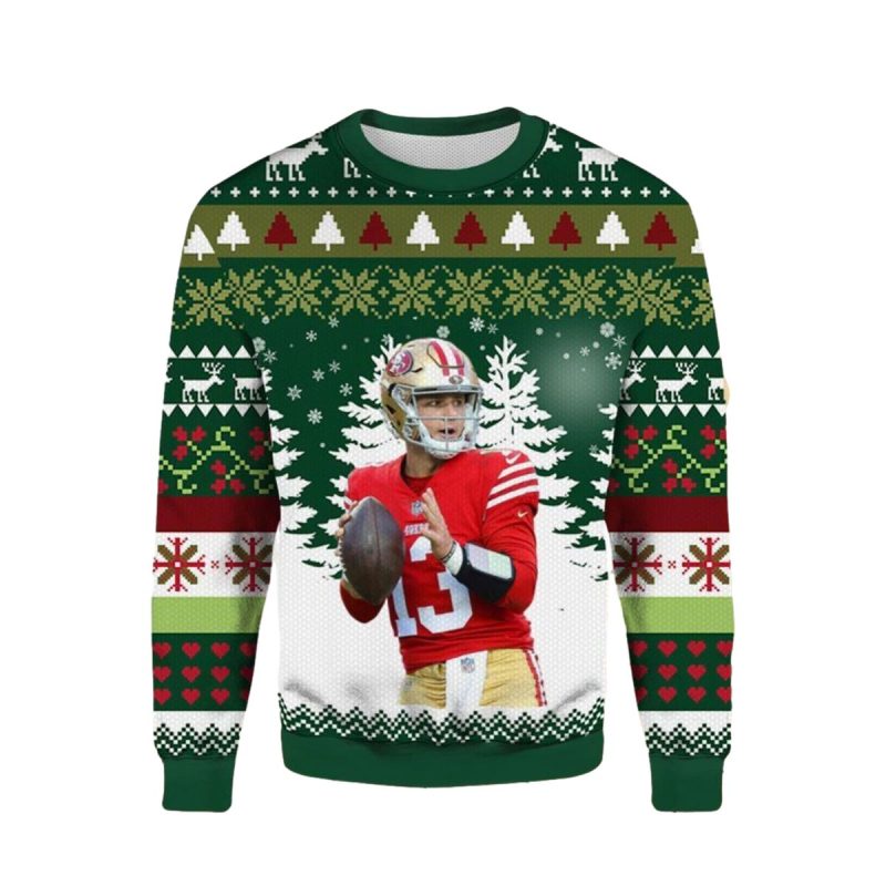 Brock Burdy 49Ers Ugly Sweater 1