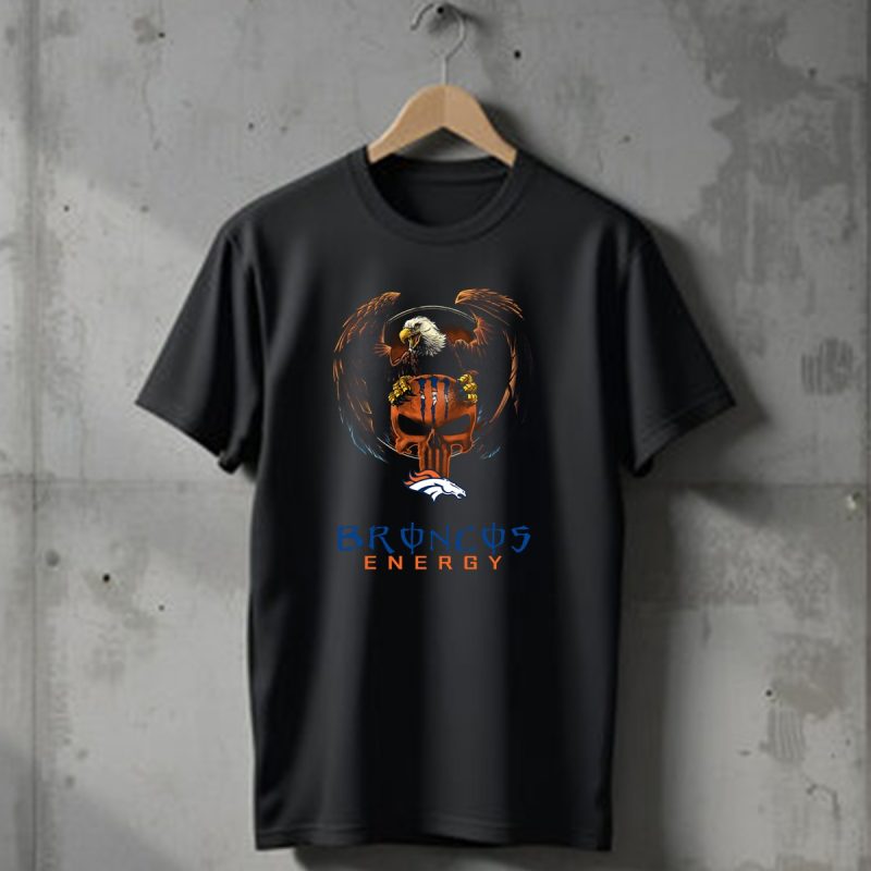 Broncos Energy Denver Broncos Eagle Skull Monster T Shirt 1 T Shirt 1