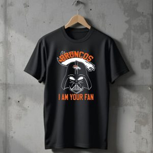 Broncos I Am Your Fan Denver Broncos Darth Vader T-Shirt