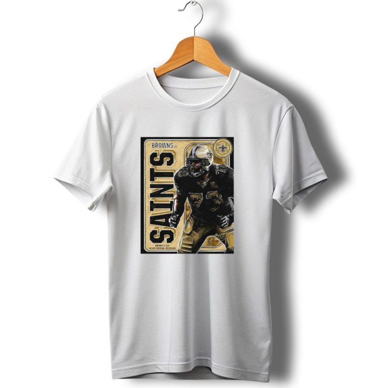 Browns-Vs-Saints-Jahri-Evans-Ring-Of-Honor-November-17-2024-Caesars-Superdome-New-Orleans-T-Shirt-1_T-Shirt-1 Browns Vs Saints Jahri Evans Ring Of Honor November 17 2024 Caesars Superdome New Orleans T Shirt 1 T Shirt 1