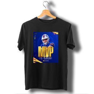 Buffalo Bills 17 Josh Allen 2024 Mvp Most Valuable Player Nfl Honors T-Shirt