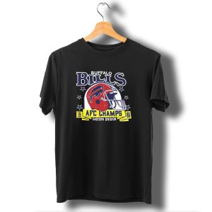 Buffalo Bills 1988 Afc Champs Eastern Division Vintage Helmet T-Shirt