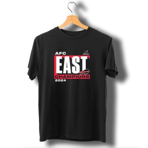 Buffalo Bills 2024 Afc East Champions Playoffs Conquer T-Shirt
