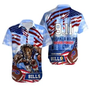 Buffalo Bills 9 11 Never Forget Hawaiian Shirt