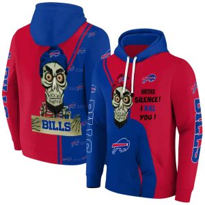 Buffalo Bills Achmed Skull Blue AOP Hoodie