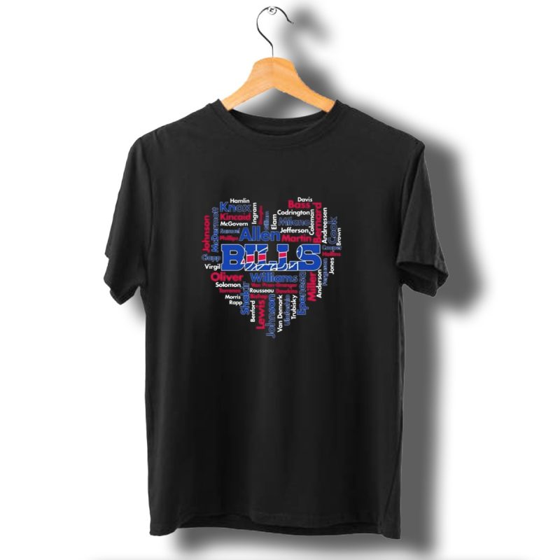 Buffalo Bills Allen Johnson Oliver Williams Fan T Shirt 1 T Shirt 1