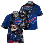 Buffalo Bills Animated Beach Day Mickey Mouse Hawaiian Shirt