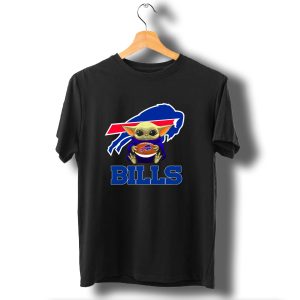 Buffalo Bills Baby Yoda Football Fan T-Shirt