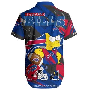 Buffalo Bills Bart Simpson Sports Fan Hawaiian Shirt