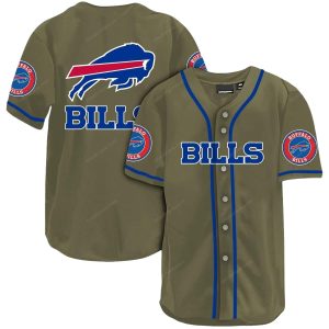 Buffalo Bills Baseball Jersey Sport Gift For Best Friend