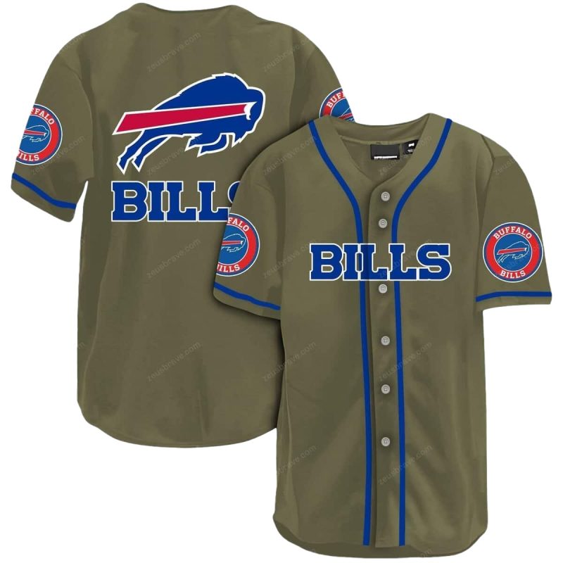 Buffalo Bills Baseball Jersey Sport Gift For Best Friend 1