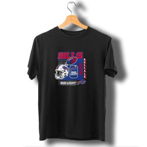 Buffalo Bills Billeve Bud Light Football Helmet Can T-Shirt