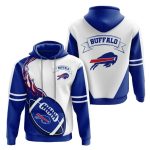 Buffalo Bills Blue Fire AOP Hoodie