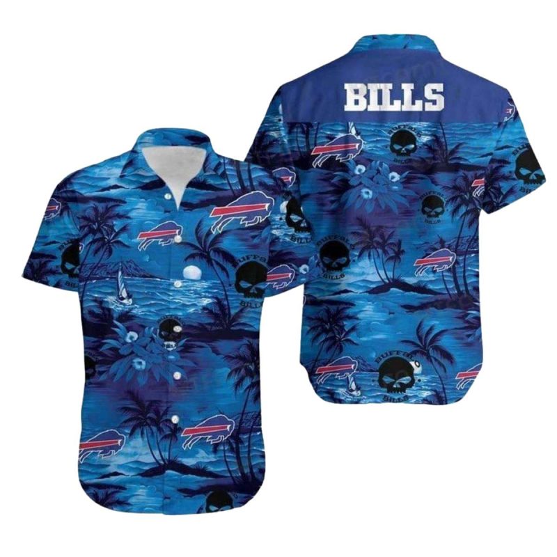 Buffalo-Bills-Blue-Skull-And-Palm-Tree-Design-Hawaiian-Shirt-1 Buffalo Bills Blue Skull And Palm Tree Design Hawaiian Shirt 1