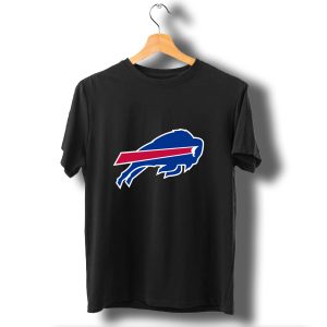Buffalo Bills Bold Blue And Red Charging Buffalo T-Shirt