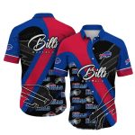 Buffalo Bills Bold Red Blue And Black Team Design Hawaiian Shirt