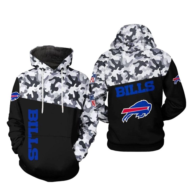 Buffalo Bills Camo Veteran Team Aop Hoodie 1