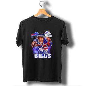 Buffalo Bills Charging Mascot With Helmet T-Shirt
