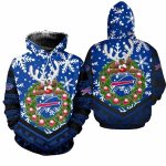 Buffalo Bills Christmas Reindeer Football AOP Hoodie