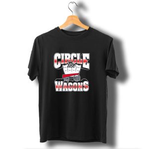 Buffalo Bills Circle The Wagons Nfl Football Fan T-Shirt