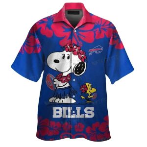 Buffalo Bills Cool Snoopy Peanuts Summer Hawaiian Shirt