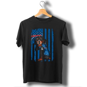 Buffalo Bills Dachshund I Love Mom T-Shirt