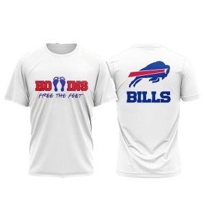 Buffalo Bills Free The Feet AOP T-Shirt