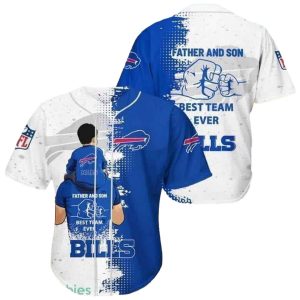 Buffalo Bills Father And Son Best Team Ever Baseball Jersey