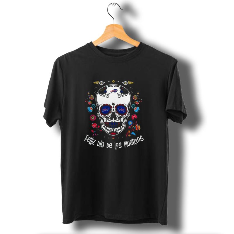 Buffalo Bills Feliz Dia De Los Muertos T Shirt 1 T Shirt 1