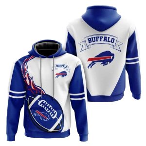 Buffalo Bills Flame Balls Graphic Gift For Fans AOP Hoodie