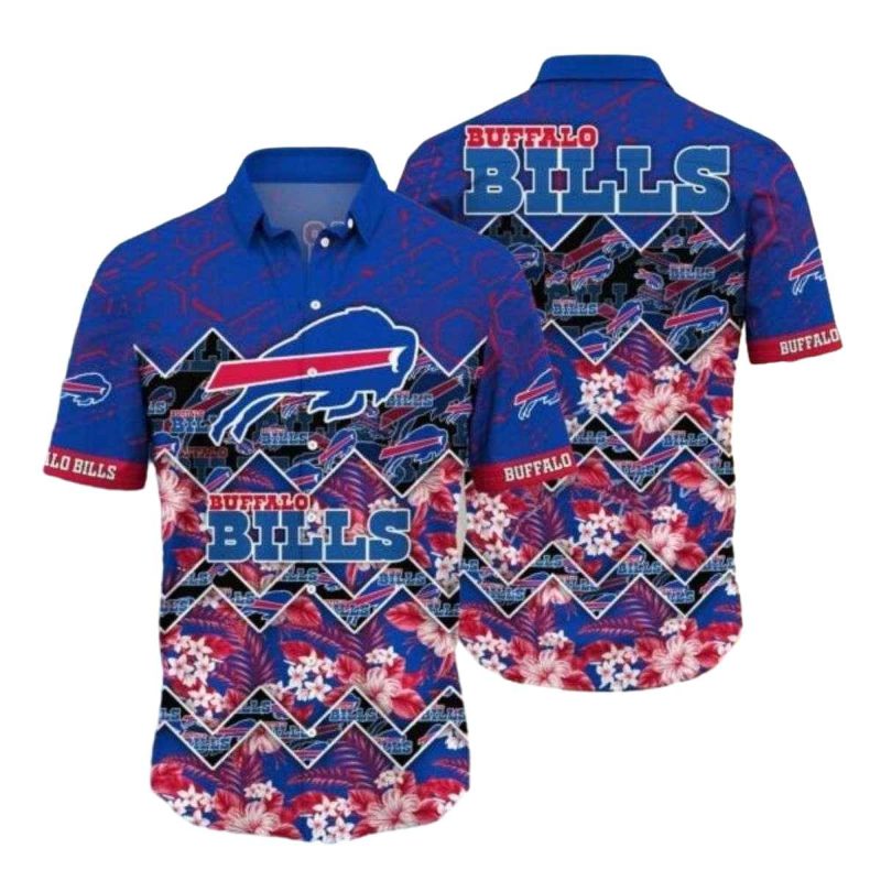 Buffalo Bills Floral Embrace Hawaiian Shirt 1