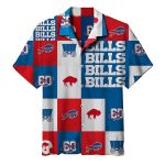 Buffalo Bills Go Bills White Pattern Hawaiian Shirt