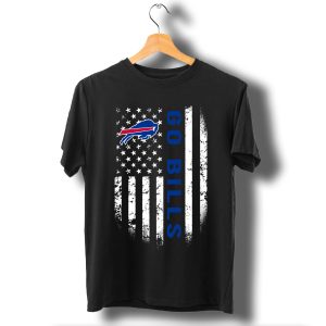 Buffalo Bills Go Bills With Flag American T Shirt