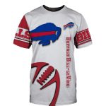 Buffalo Bills Graphic Balls Gift For Fans AOP T-Shirt