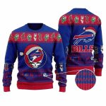 Buffalo Bills Grateful Cheerleaders Ugly Sweater