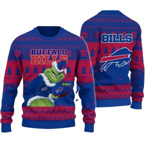 Buffalo Bills Grinchs Christmas Game Ugly Sweater