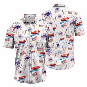 Buffalo Bills Happy 4Th Of July Hawaiian Shirt