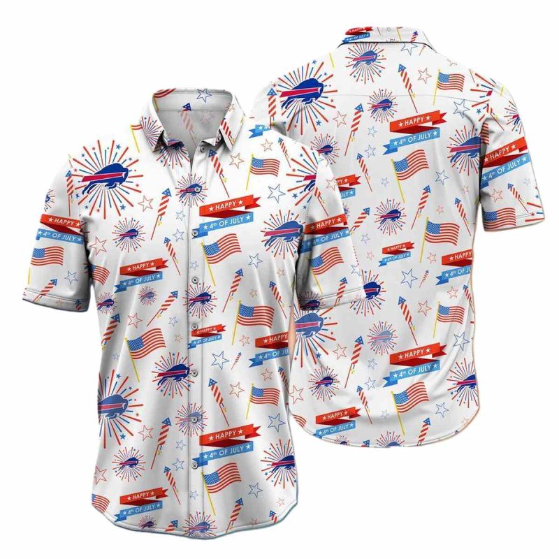 Buffalo Bills Happy 4Th Of July Hawaiian Shirt 1