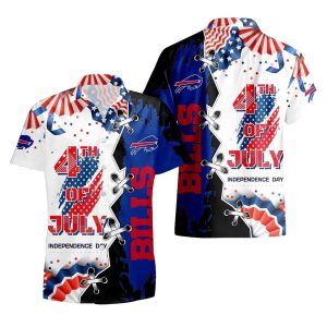 Buffalo Bills Happy Independence Day Hawaiian Shirt