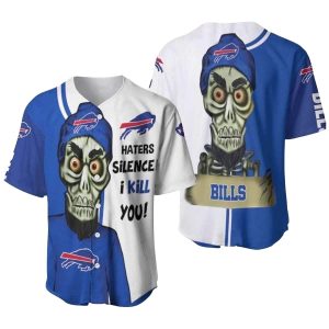 Buffalo Bills Haters I Kill You Baseball Jersey