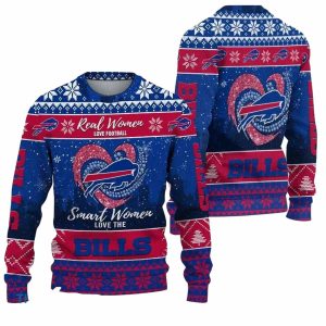 Buffalo Bills Heartfelt Fan Love Ugly Sweater