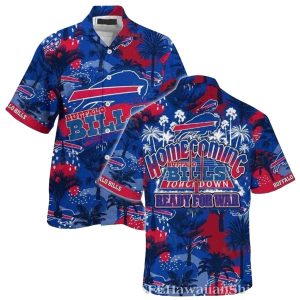 Buffalo Bills Homecoming Ready For War Hawaiian Shirt